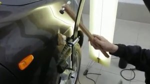 Ремонт переднего крыла PDR