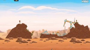 Прохождение Angry Birds Star Wars на 3 Звезды: Tatooine Уровень 1-16