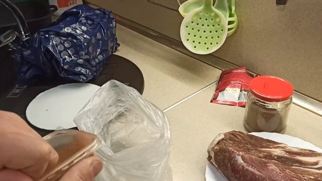 ВЯЛЕНАЯ СВИНАЯ ШЕЯ С ВКУСНЕЙШИМ ВКУСОМ за 30 дней в холодильнике. #вкуснее не бывает смотреть онлайн