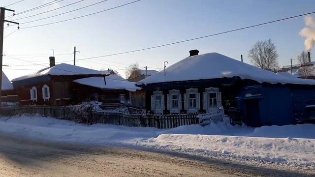 Прогулка по городу от ул. Строительной до переулка Садовый .
