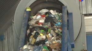 На полигоне твердых бытовых отходов начала работать линия по сортировке мусора