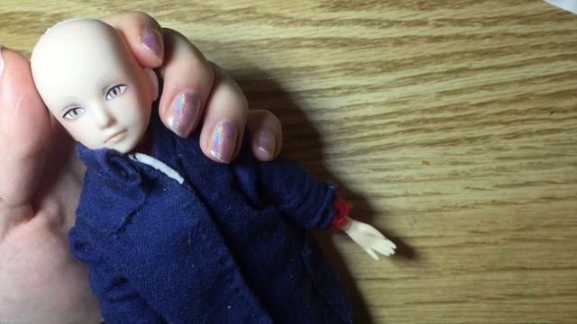 【Dolls】 Anime Wolf / Dog Boy Dolly rePaint : He is the best good boy (U・x・U) inspired by Inuyasha: смотреть онлайн