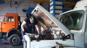 Рабочие будни. Замена ГБЦ на ГАЗ-53.