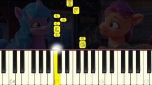 Gonna Be My Day - My Little Pony: New Generation - VERY EASY Piano tutorial