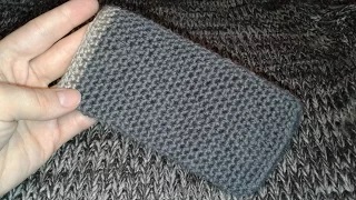 Вязаный чехол. Чехол для телефона крючком (анонс).