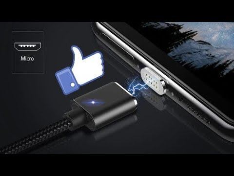 Магнитный micro USB кабель из Китая с AliExpress смотреть онлайн