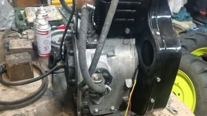 Установка датчика давления масла на  Lombardini (30.11.2023)