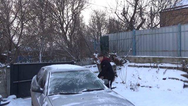 Сытный завтрак к маме по колбаску скотч через интернет Шаповаловы влог 15 01 21