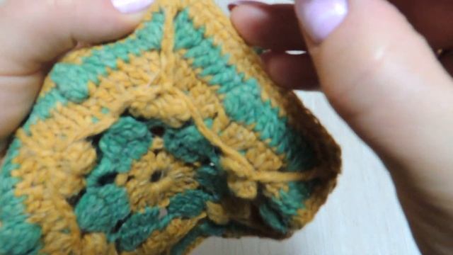Вяжем тапочки крючком из шестиугольников. Подробный МК.