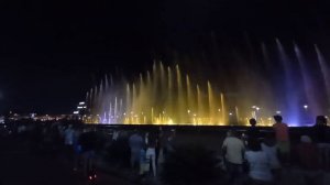 Сочи. Адлер. Фонтан по набережной.