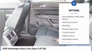 2020 Volkswagen Atlas Cross Sport 2.0T SEL [LISTING TYPE] LC205629