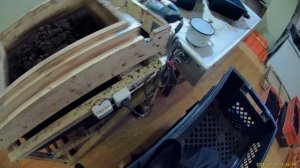 Биогумус, подготовка к фасовке. (разведение червя дендробена)