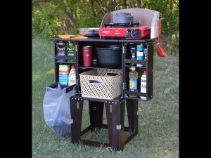 Мобильная кухня для кемпинга