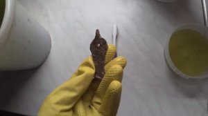 Чистка железа от ржавчины щавелевой кислотой.