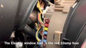 Peugeot 107 Petrol Electric Window Fuse Location