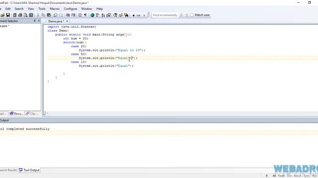 Java Programming Tutorial Bangla - Switch Case