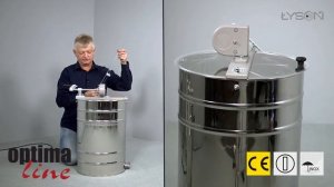 Медогонка Оптима диагональная 2-рамочная, ручная