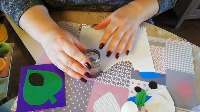 Аппликация Насекомые Простая поделка из цветной бумаги для садика DIY / божья коровка / жук / муха