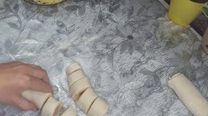 Сосиски в слоёном тесте с сыром /просто и вкусно за 200 руб#сосиски в тесте