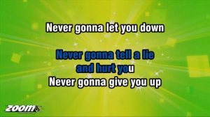 Never Gonna Give You Up (Offical Music with Karaoke Version)