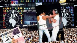 Queen LIVE AID guitar backing track full concert