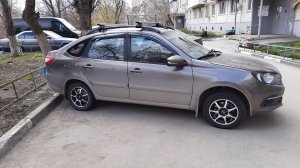 LADA GRANTA FL Смена зимних шин на летние с дисками