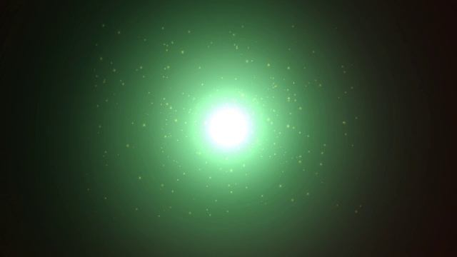 4K 60FPS 2160p Perfect Green Glow Shine Background Animation