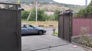Ворота автоматические с бюджетной автоматикой home gate 250DC