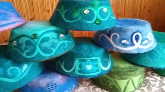 Тюбетейки из войлока смотреть онлайн