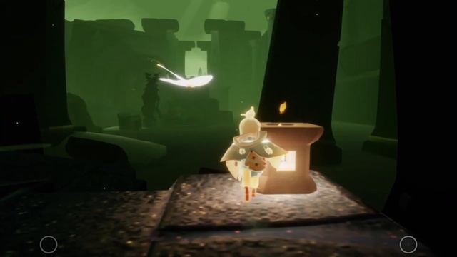 Sky Quest - Visit the bonfire at the Wasteland’s Graveyard in Golden Wasteland смотреть онлайн