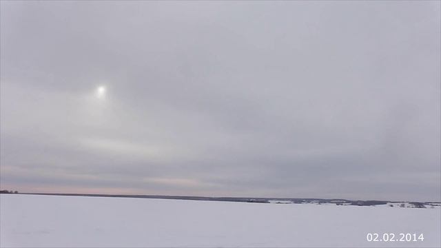 Каталка в с.Старый двор 02.02.2014г.
