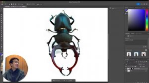Photoshop2024で新種の昆虫を描いてもらおう