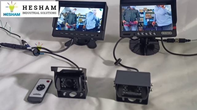 Reverse Camera & IR Night Vision 7"Monitor for Forklift Truck with Aviation cable 10M/15M смотреть онлайн