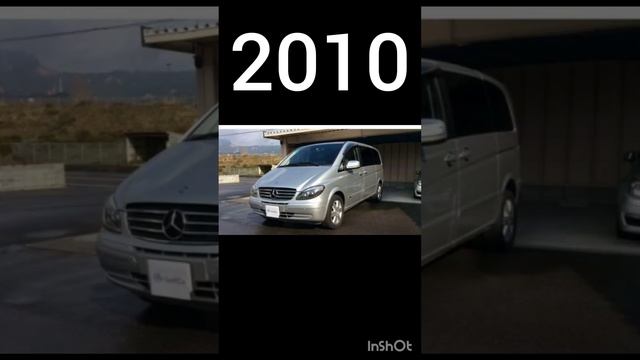 Mercedes v class evolution