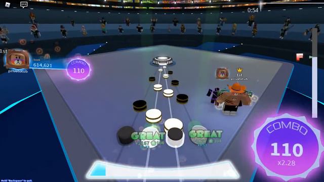 самая сложная песня в робитс|Roblox|Robeats! смотреть онлайн