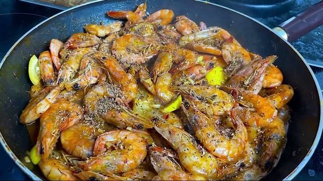 Креветки - запредельно вкусно?Жареные креветки с пикантным соусом. Покажу как готовить креветки