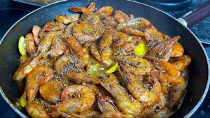 Креветки - запредельно вкусно?Жареные креветки с пикантным соусом. Покажу как готовить креветки