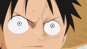 луффи против рыба людей