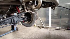 Пескоструй и антикор рамы ( днища ) на авто Toyota Land Cruiser 100