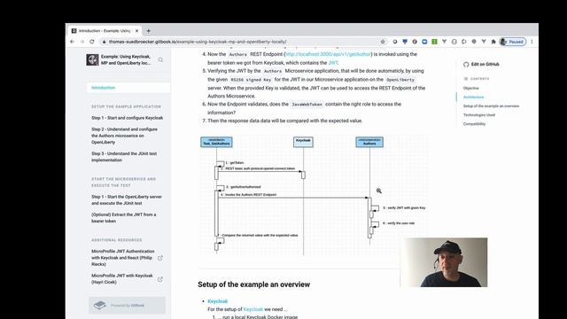 Getting started to secure a simple Java Microservice with Keycloak, MicroProfile and OpenLiberty