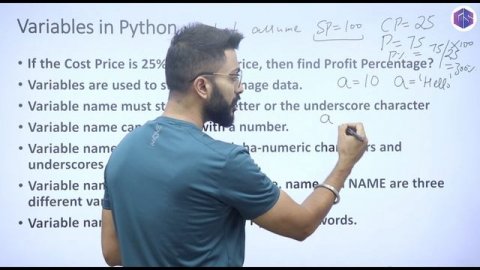 Lec-3: Variables in Python ? with Execution | Python Programming