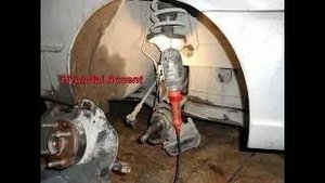 Замена подшипника передней ступицы Hyundai Accent.