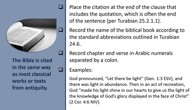 How to Cite the Bible смотреть онлайн