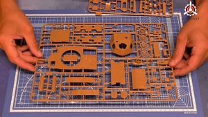 Обзор модели танка "T-IVE" фирмы Звезда в масштабе 1/35.