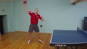 ТЕХНИКА УДАРА ПО СВЕЧЕ в НАСТОЛЬНОМ ТЕННИСЕ (Как правильно делать удар настольного тенниса по свече