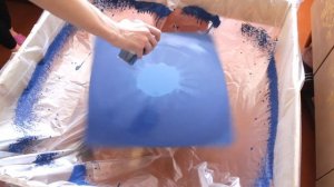 Рисуем картины с помощью центробежной силы. Art project - Centrifugal force