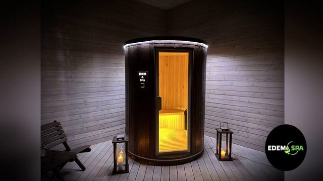 Електрична сауна для дому. Модульна баня. Лазня з електропідігрівом смотреть онлайн