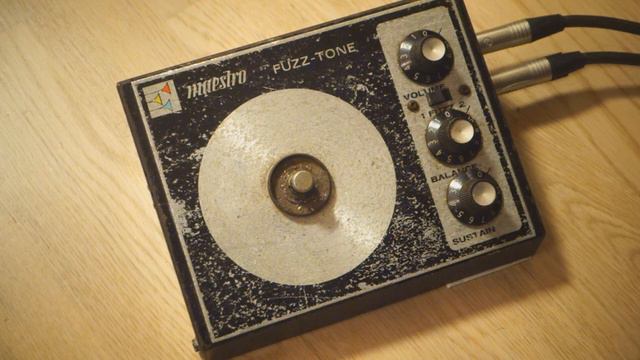 Maestro Fuzz-Tone FZ-1S vintage fuzz смотреть онлайн