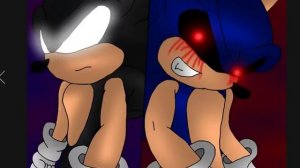 Дарк соник vs. Соник ехе