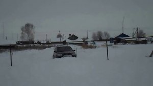 Ford Maverick 3l V6 in the snow